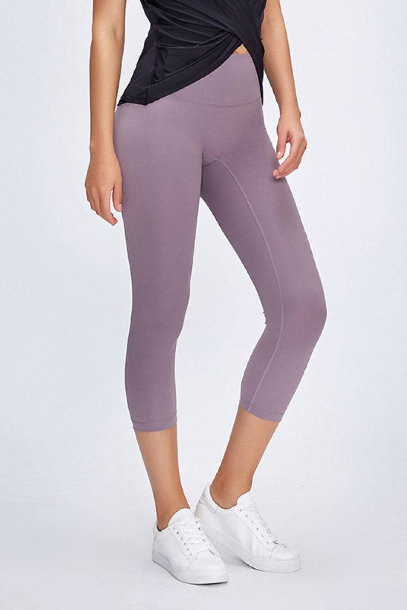 Slim Hip Cropped Leggings - Marie Lashaays 