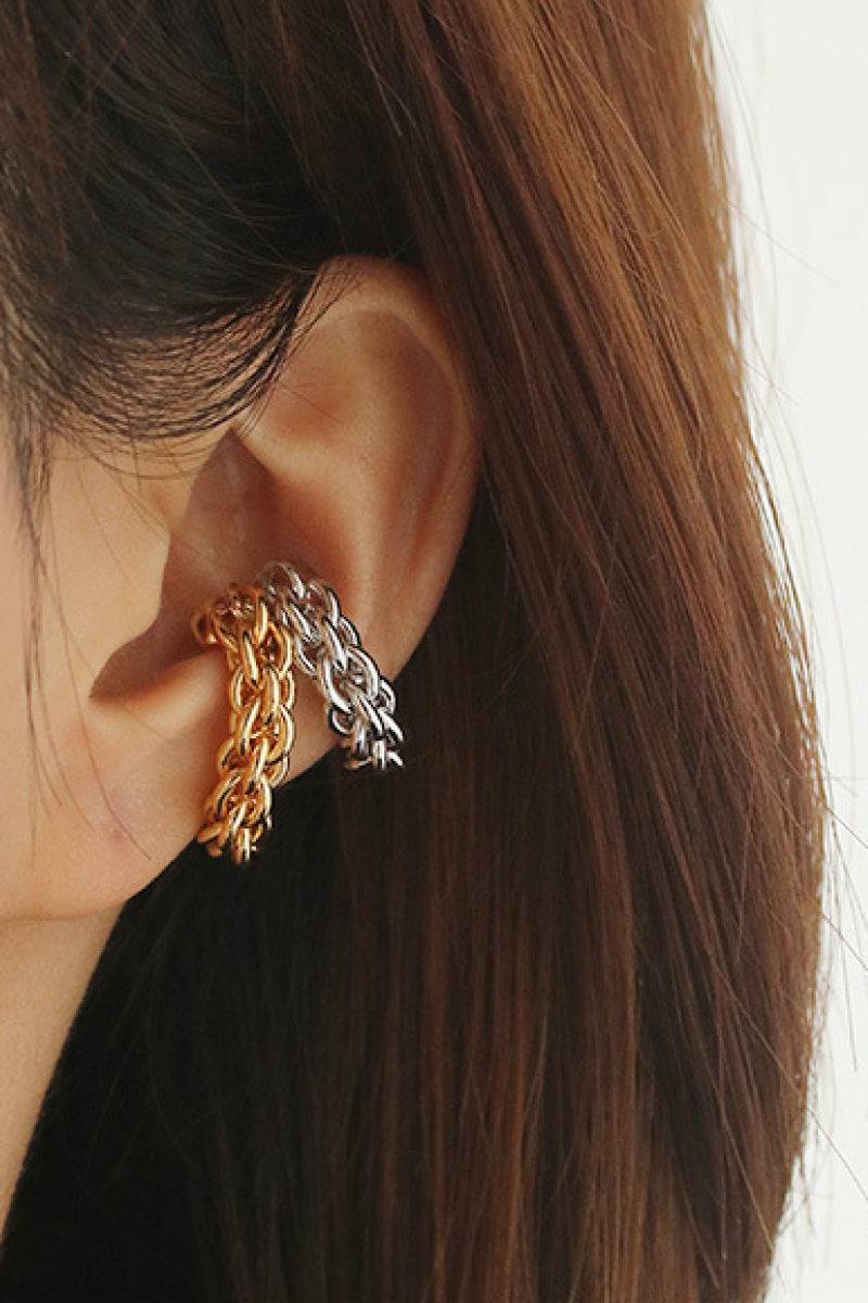 Magnetic Clasp Weaved Ear Cuffs - Marie Lashaays 