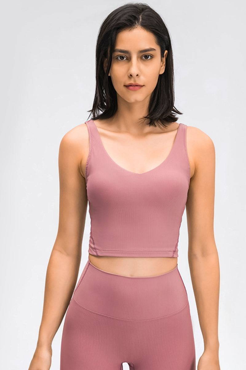 Solid Sports Tank Top - Marie Lashaays 