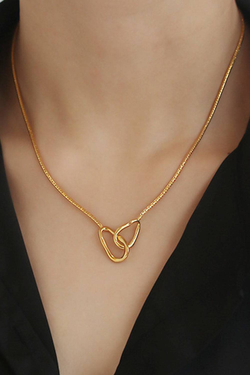 Pull Through Loop Necklace - Marie Lashaays 