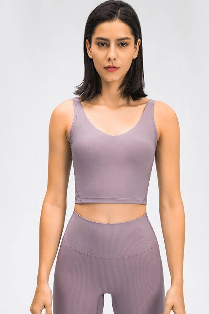 Solid Sports Tank Top - Marie Lashaays 