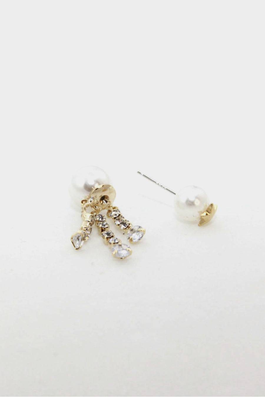 Star Pearl Stud Earrings - Marie Lashaays 