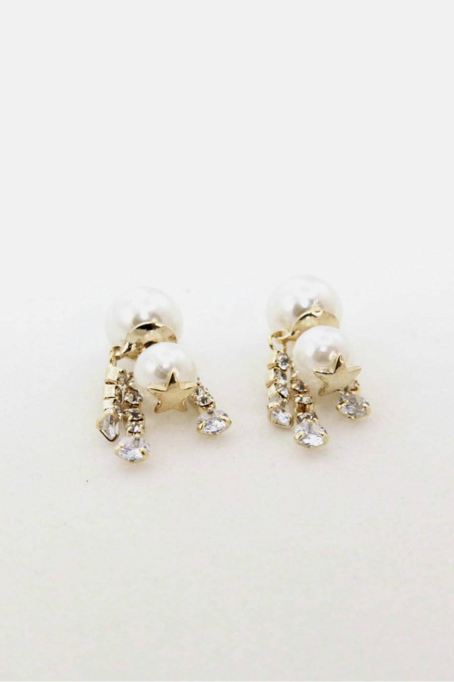 Star Pearl Stud Earrings - Marie Lashaays 