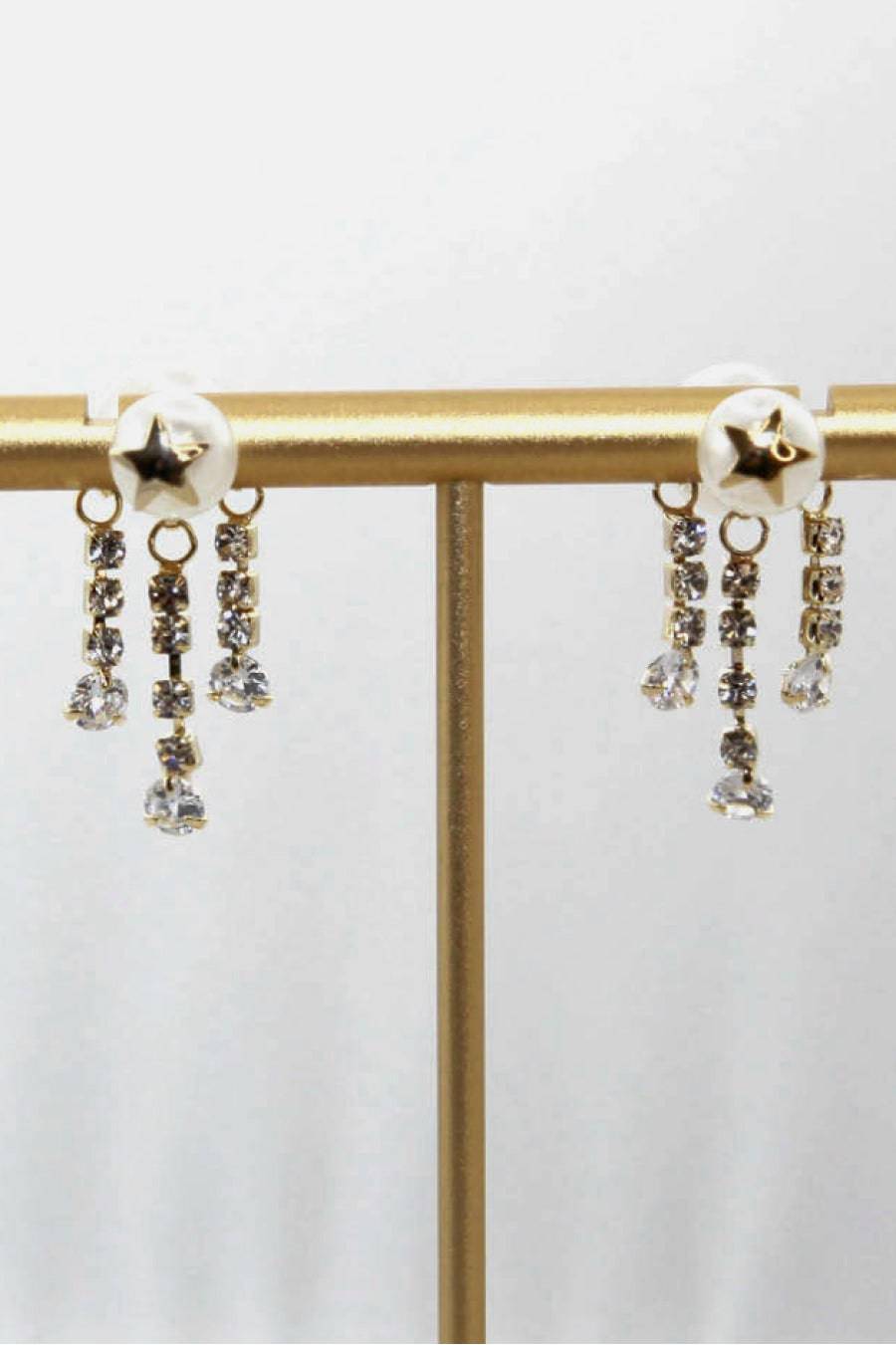 Star Pearl Stud Earrings - Marie Lashaays 