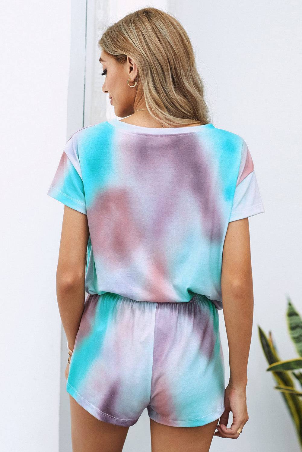 Tie Dye Print Lounge Set - Marie Lashaays 