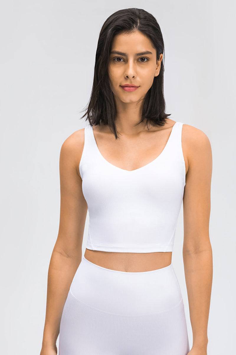 Solid Sports Tank Top - Marie Lashaays 