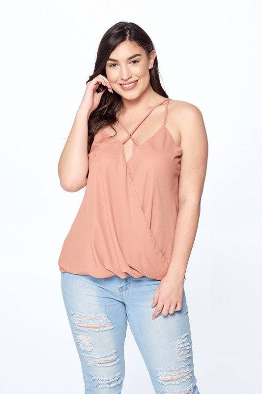 Plus Size Caged Top - Marie Lashaays 